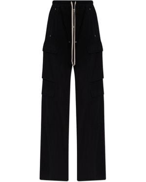 Rick Owens 'Jumbo' Cargo Trousers - Black