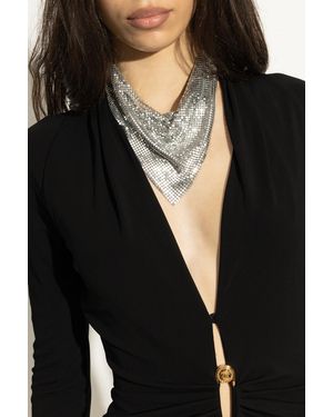 Versace Gleaming Necklace - Black