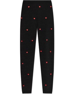 Moschino Wool Leggings - Black