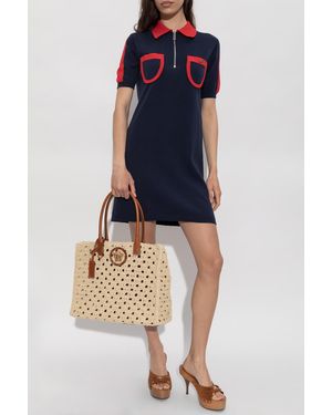Versace 'Polo' Dress - Blue