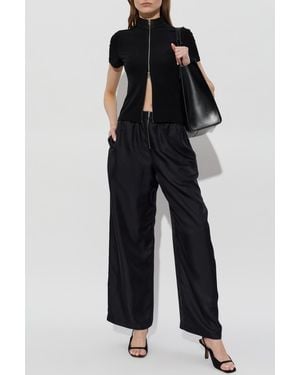 Alexander Wang Button-Up Top - Black