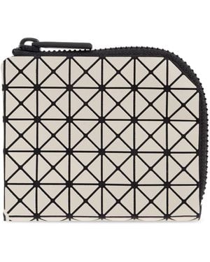 Issey Miyake Wallet With Geometric Pattern - White