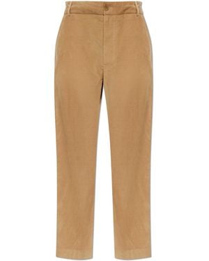 Moncler Corduroy Trousers - Natural