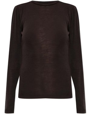 Gestuz Wool Top 'Gzninia' - Black