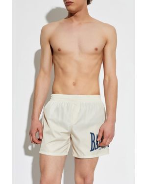 Balmain Swim Shorts - White