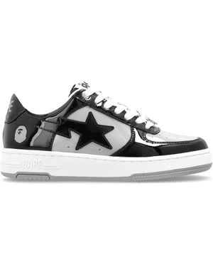 A Bathing Ape Sports Shoes - Black