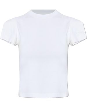 Vetements Short T-Shirt - White