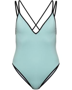 Balmain One-Piece Swimsuit - Blue
