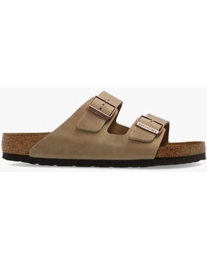 Birkenstock 'Arizona Bs' Slides - Natural