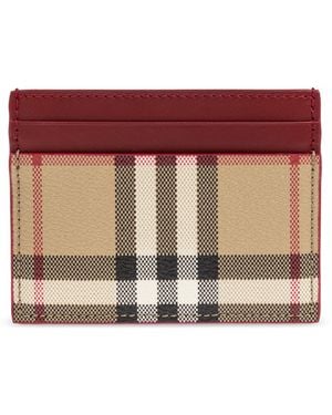 Burberry Card Case - Red