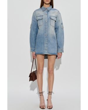 Off-White c/o Virgil Abloh Denim Shirt - Blue