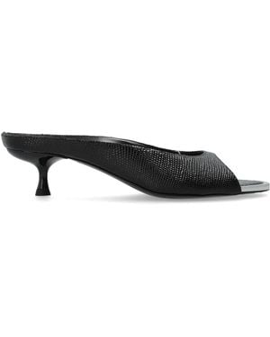 DIESEL Heeled Mules 'D-Diams-Sa-40' - Black