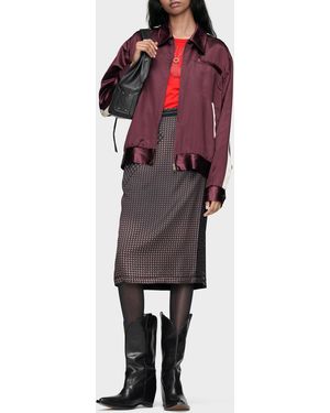 Maison Margiela Satin Jacket - Red