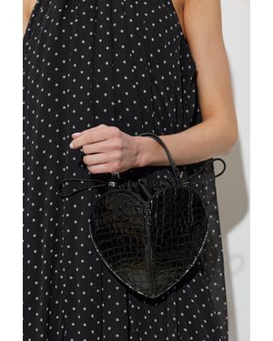 ROTATE BIRGER CHRISTENSEN Heart-Shaped Bag - Black