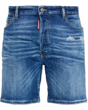 DSquared² 'Marine' Denim Shorts - Blue