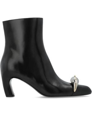 Tory Burch "Heeled Ankle Boots 'Pierced Xl' - Black