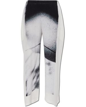 Issey Miyake Pleated Pants - Grey