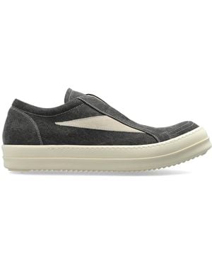 Rick Owens 'Laceless Vintage' Trainers - Grey