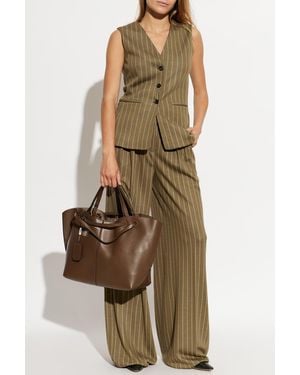 Max Mara 'Riccio' Vest - Green