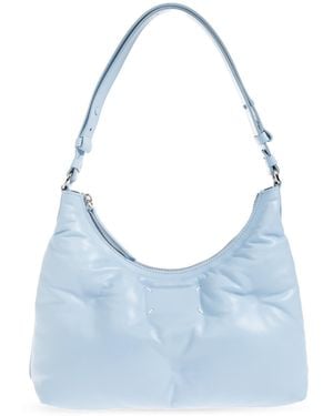 Maison Margiela "Glam Slam Hobo Small" Bag - Blue