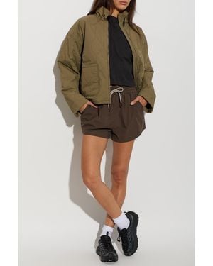 Rethinkit Studios Shorts With Embroidered Logo - Brown
