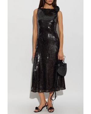 ROTATE BIRGER CHRISTENSEN Sequin Dress - Black