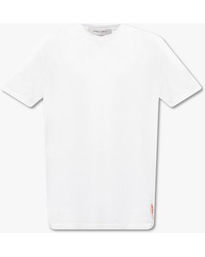 Golden Goose T-Shirt With Logo - White