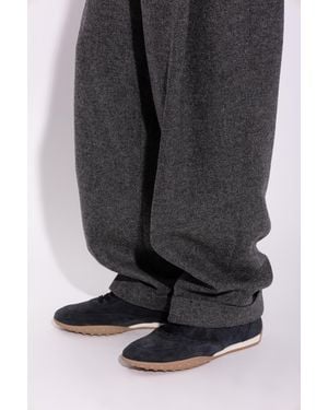 Tod's Suede Sports Shoes - Gray