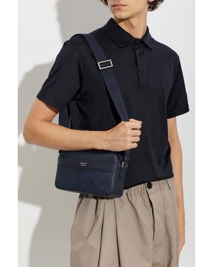 Ferragamo Monogram Tote Bag - Blue