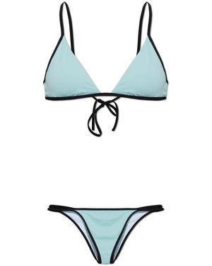Balmain Two-Piece Swimsuit - White