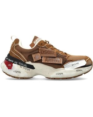 DSquared² "Faster" Sports Shoes - Brown