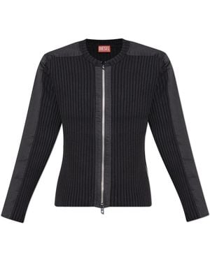 DIESEL Cardigan 'K-Matty' - Black