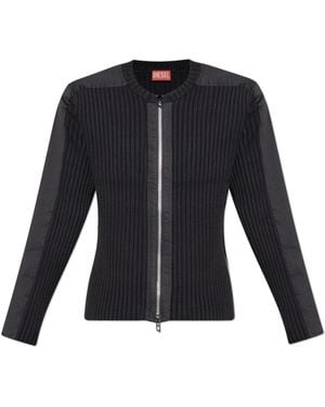DIESEL Cardigan 'K-Matty' - Black