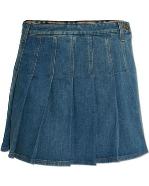 Burberry Denim Skirt 'Dahlia' - Blue