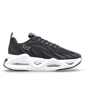 EA7 Sports Shoes With Logo - Black