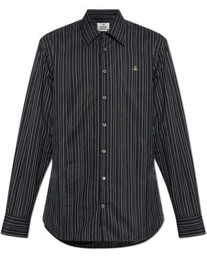 Vivienne Westwood Striped Shirt - Black