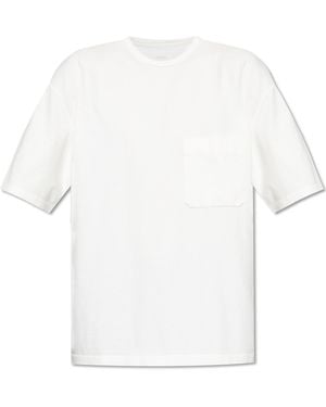 Lemaire T-Shirt With Pocket - White