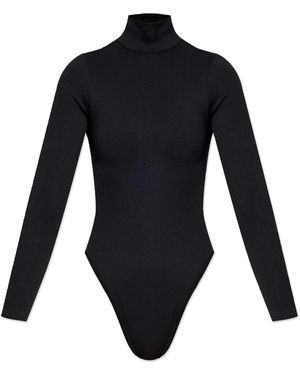 Heist Studios High Neck Bodysuit - Blue