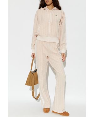 Lacoste Monogram Sweatpants - Natural