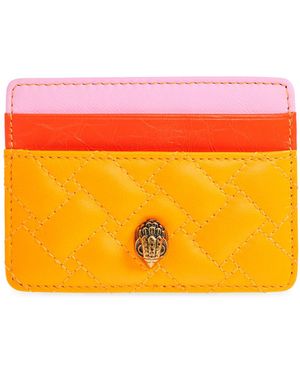 Kurt Geiger 'Kensington' Card Case - Orange