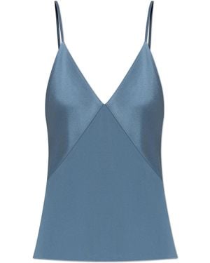 forte_forte Top With Straps - Blue