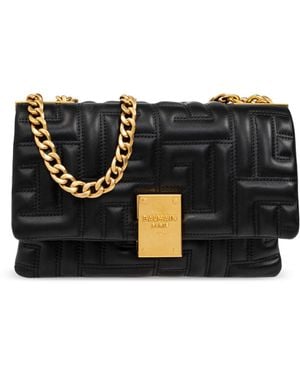 Balmain Shoulder Bag - Black