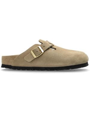 Birkenstock Boston Bs Mules - Natural