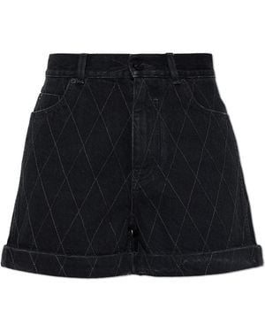 Balmain Denim Shorts - Black