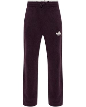 adidas Originals Wide-Leg Trousers - Blue