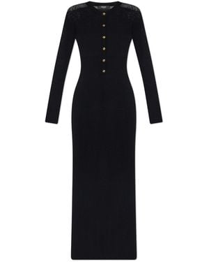 Versace Fitted Dress - Black