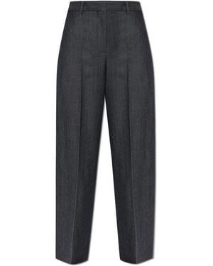 Balenciaga Wool Trousers - Blue
