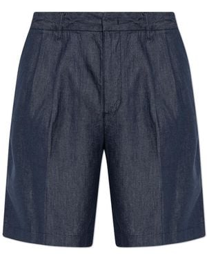 Emporio Armani Denim Shorts - Blue
