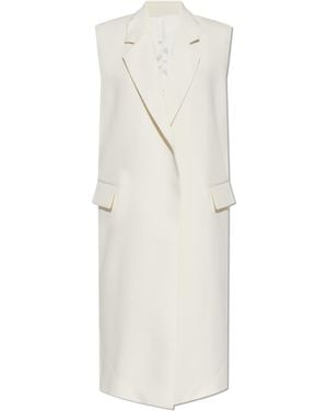 TOTEME Long Vest - White