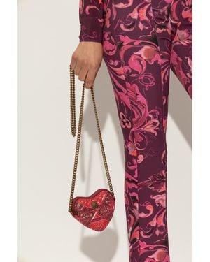 Kurt Geiger Shoulder Bag 'Micro Heart' - Red